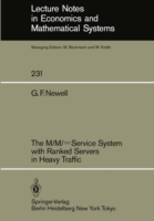 M/M/∞Service System with Ranked Servers in Heavy Traffic