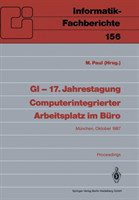 GI — 17. Jahrestagung Computerintegrierter Arbeitsplatz im Büro