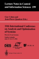 11th International Conference on Analysis and Optimization of Systems: Discrete Event Systems