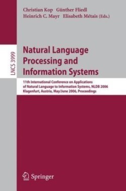 Natural Language Processing and Information Systems