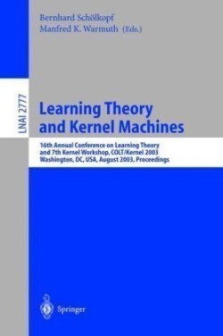 Learning Theory and Kernel Machines