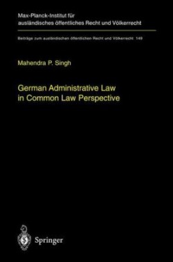 German Administrative Law in Common Law Perspective