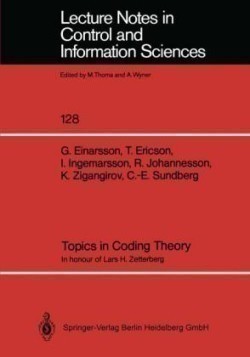 Topics in Coding Theory