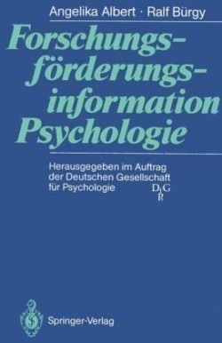 Forschungsförderungsinformation Psychologie