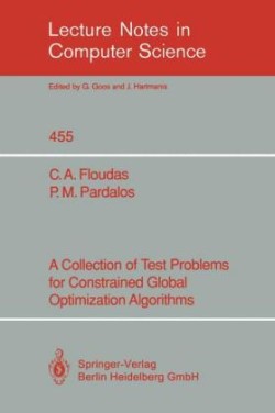 Collection of Test Problems for Constrained Global Optimization Algorithms