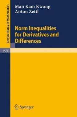 Norm Inequalities for Derivatives and Differences