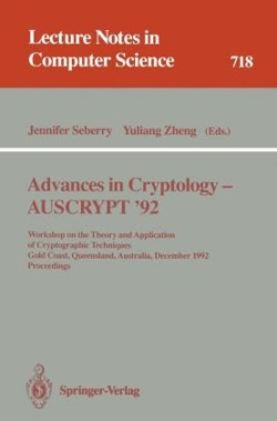 Advances in Cryptology - AUSCRYPT '92
