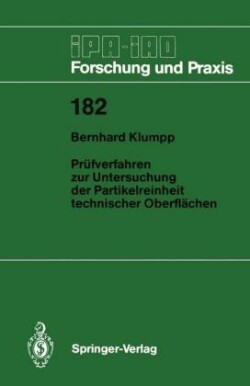 Prüfverfahren zur Untersuchung der Partikelreinheit technischer Oberflächen