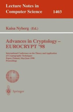 Advances in Cryptology – EUROCRYPT '98