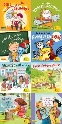 Pixi-8er-Set 283: Geschichten für die Schultüte (8x1 Exemplar), 8 Teile