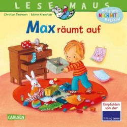 LESEMAUS - Max räumt auf