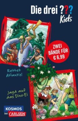 Die drei ??? Kids - Rettet Atlantis! / Jagd auf das Dino-Ei