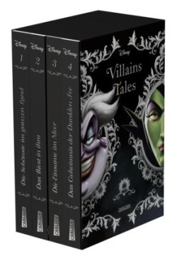 Disney Villains: Villain Tales. Taschenbuch-Schuber, 4 Teile