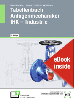 eBook inside: Buch und eBook Tabellenbuch Anlagenmechaniker IHK - Industrie, m. 1 Buch, m. 1 Online-Zugang