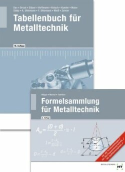 Paketangebot Tabellenbuch für Metalltechnik und Formelsammlung für Metalltechnik, m. 1 Buch, m. 1 Buch