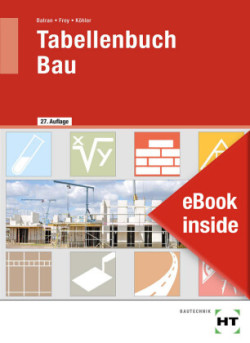 eBook inside: Buch und eBook Tabellenbuch Bau, m. 1 Buch, m. 1 Online-Zugang