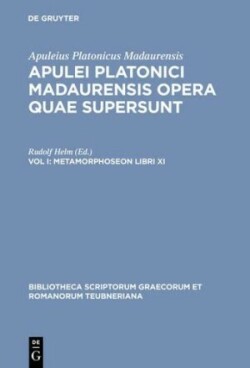 Opera Quae Supersunt, Vol. I