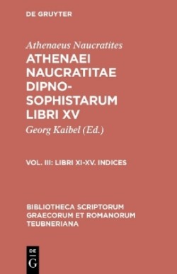 Dipnosophistarum, Vol. III