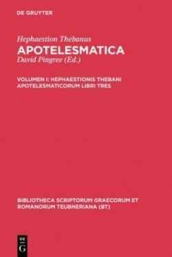 Apotelesmaticorum, vol. I