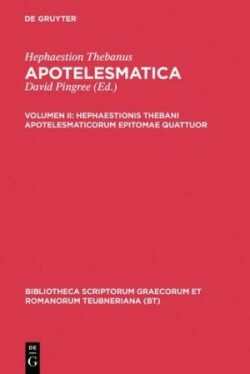 Apotelesmaticorum, vol. II