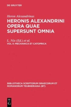 Opera Quae Supersunt Omnia, vol. II