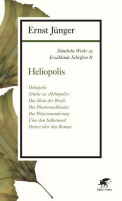 Sämtliche Werke, Bd. 19, Heliopolis