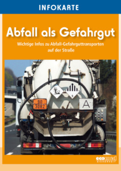 Infokarte Abfall als Gefahrgut