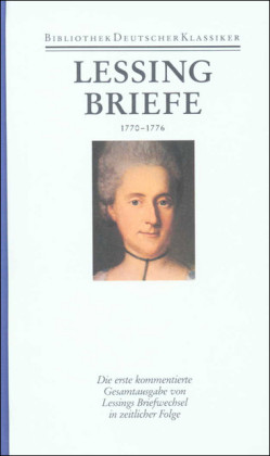Werke und Briefe, Bd. 11/2, Briefe von und an Lessing 1770-1776