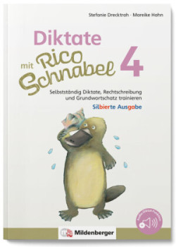 Diktate mit Rico Schnabel, Klasse 4 - silbierte Ausgabe