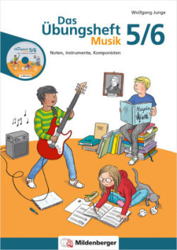 Das Übungsheft Musik 5/6, m. Audio-CD