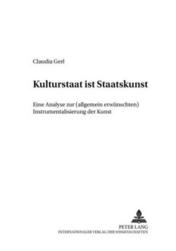 Kulturstaat Ist Staatskunst