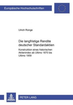 langfristige Rendite deutscher Standardaktien