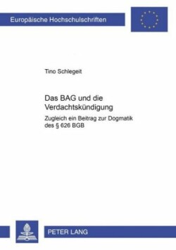 Bag Und Die Verdachtskuendigung