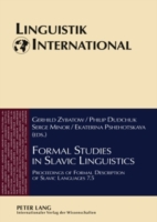 Formal Studies in Slavic Linguistics Proceedings of Formal Description of Slavic Languages 7.5