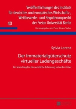 Der Immaterialgueterschutz Virtueller Ladengeschaefte