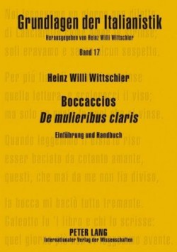 Boccaccios De mulieribus claris