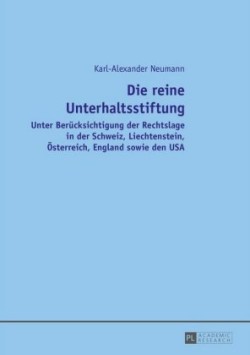 reine Unterhaltsstiftung