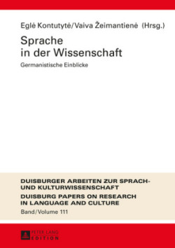 Sprache in der Wissenschaft