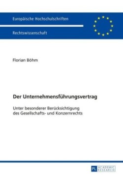 Unternehmensfuehrungsvertrag