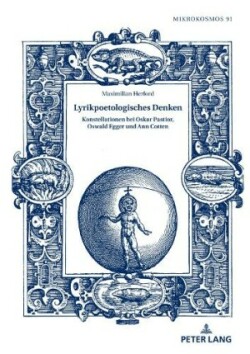 Lyrikpoetologisches Denken