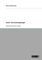 Schul- und Leistungsangst