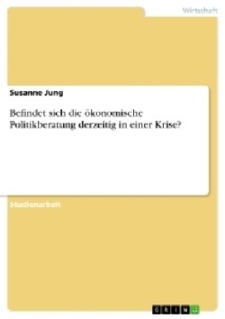 Befindet sich die ökonomische Politikberatung derzeitig in einer Krise?