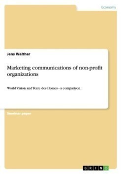 Marketing communications of non-profit organizations