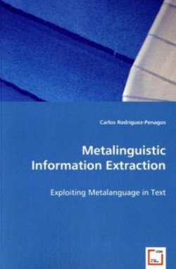 Metalinguistic Information Extraction