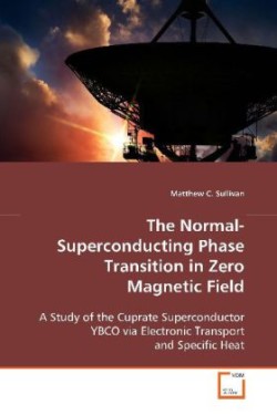 Normal-Superconducting Phase Transition in Zero Magnetic Field