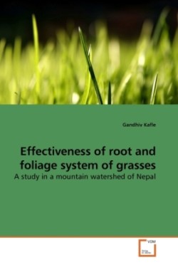 Effectiveness of root and foliage system of grasses