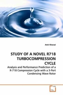 Study of a Novel R718 Turbocompression Cycle