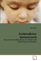 Frühkindlicher Syntaxerwerb