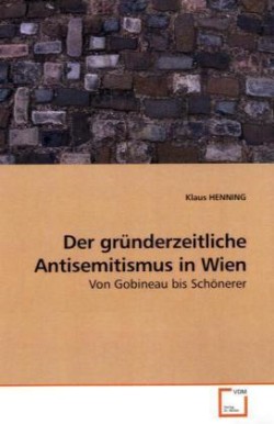 gründerzeitliche Antisemitismus in Wien