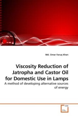 Viscosity Reduction of Jatropha and Castor Oil for Domestic Use in Lamps